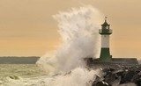 Storm at sea - Photo wallpaper 