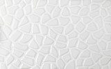 Textural white mosaic