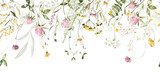 Delicate Spring Blooms Border