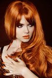 Fiery Elegance in Bold Profiles