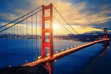 Golden Hour Over Iconic Bay Span