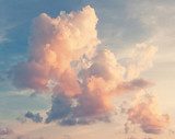 Pastel Glow at Sunset Sky