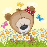 Playful Springtime Meadow