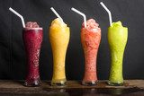 Symphony of Colorful Refreshments
