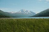 Tranquil Mountain and Lake View