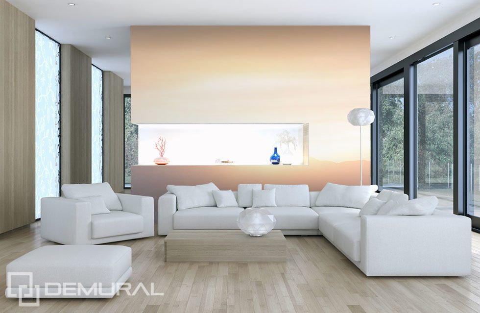 The sun is above the clouds Living room wallpaper mural Photo wallpapers Demural