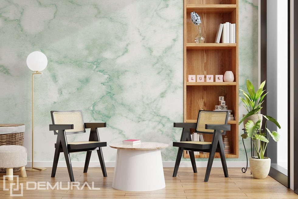 A marble imitation that adds elegance Patterns wallpaper mural Photo wallpapers Demural