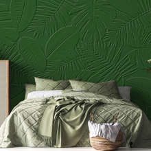 Embossed-jungle-bedroom-wallpaper-mural-photo-wallpapers-demural