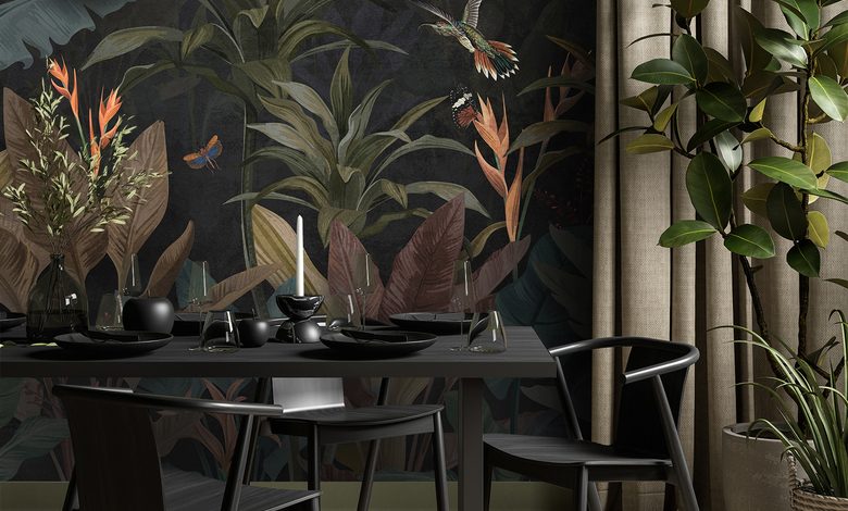 a foretaste of the jungle living room wallpaper mural photo wallpapers demural