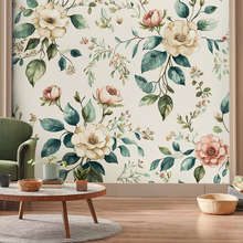 Charming-retro-link-living-room-wallpaper-mural-photo-wallpapers-demural