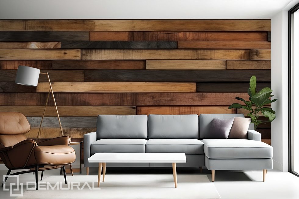 Magic enchanted in wood Living room wallpaper mural Photo wallpapers Demural