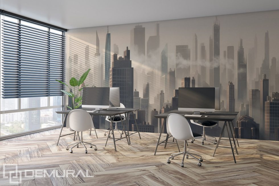 Space that fascinates Office wallpaper mural Photo wallpapers Demural
