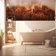 Autumn-beauty-of-the-forest-bathroom-wallpaper-mural-photo-wallpapers-demural