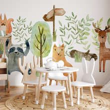 Your-childs-new-friends-childs-room-wallpaper-mural-photo-wallpapers-demural