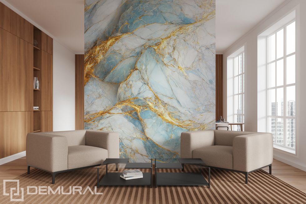 Marble that delights Living room wallpaper mural Photo wallpapers Demural