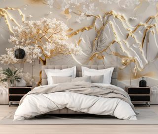 three dimensional abstraction with gold three dimensional wallpaper mural photo wallpapers demural