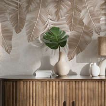 The-subtlety-of-tropical-leaves-living-room-wallpaper-mural-photo-wallpapers-demural