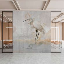 The-dignity-of-the-white-heron-office-wallpaper-mural-photo-wallpapers-demural