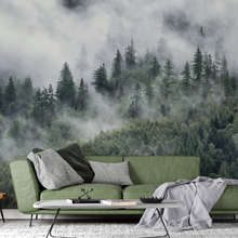 Morning-mist-over-a-forest-landscape-landscapes-wallpaper-mural-photo-wallpapers-demural