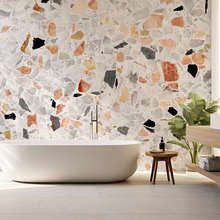 Mosaic-accent-in-a-modern-interior-patterns-wallpaper-mural-photo-wallpapers-demural