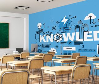 educational energy in a modern style office wallpaper mural photo wallpapers demural