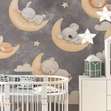 Sweet-dreams-with-forest-friends-childs-room-wallpaper-mural-photo-wallpapers-demural