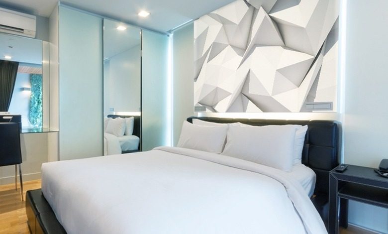 a bedroom origami bedroom wallpaper mural photo wallpapers demural