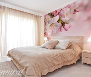 pastel love bedroom wallpaper mural photo wallpapers demural