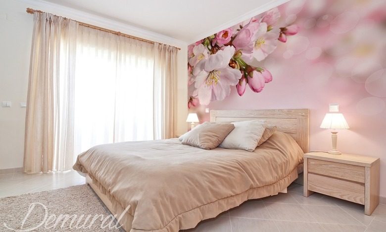 pastel love bedroom wallpaper mural photo wallpapers demural