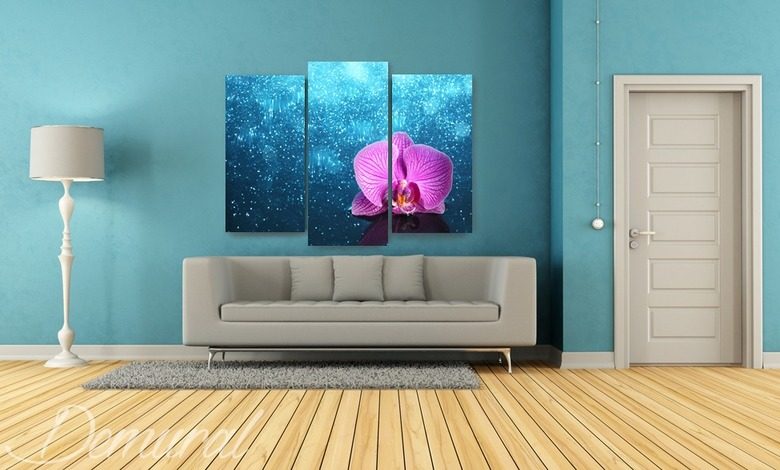 triple relaxation canvas prints in living room canvas prints demural