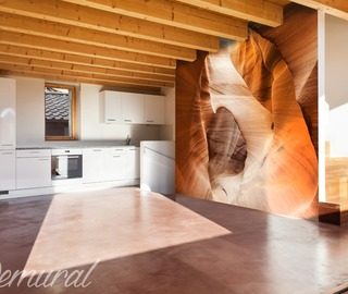 a caramel canyon landscapes wallpaper mural photo wallpapers demural