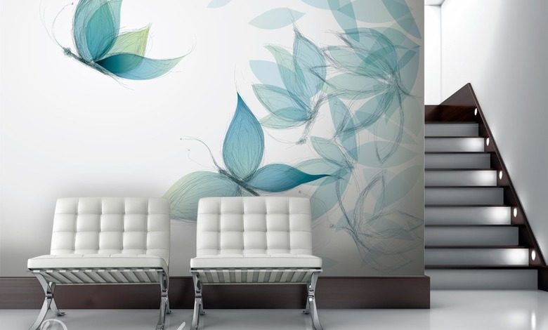 gaudy as a butterfly animals wallpaper mural photo wallpapers demural