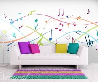music to your eyes teenagers room wallpaper mural photo wallpapers demural