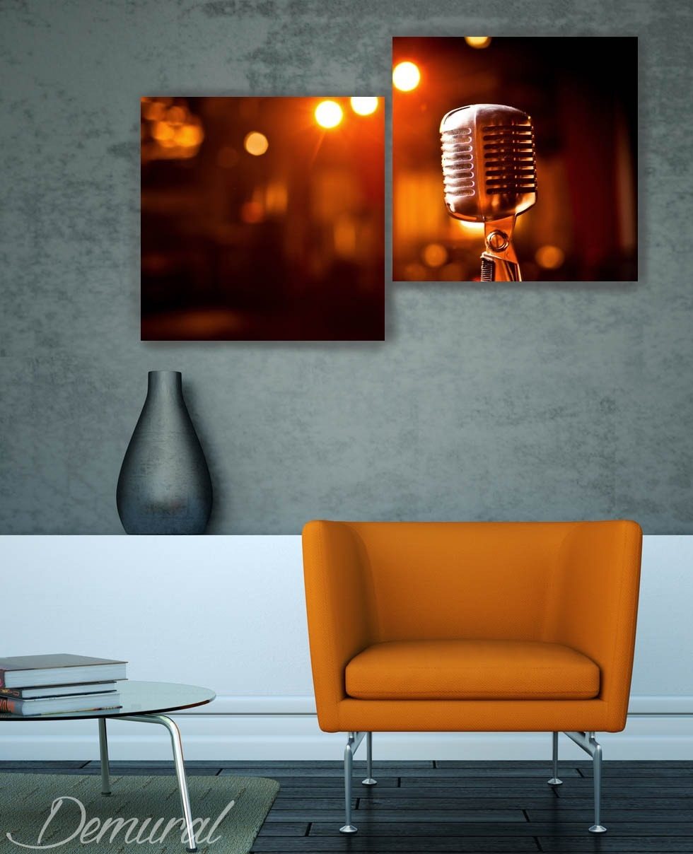 Clearly recorded Canvas prints Music Canvas prints Demural