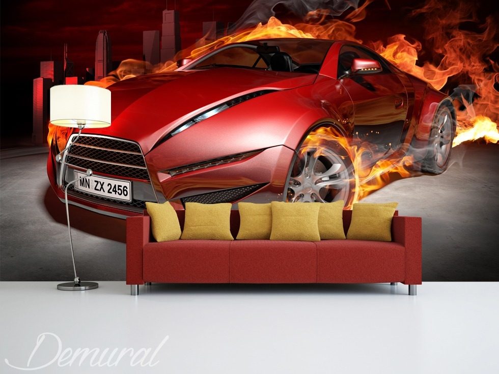 At full speed Wall Murals Photo Wallpapers Vehicles Photo wallpapers Demural