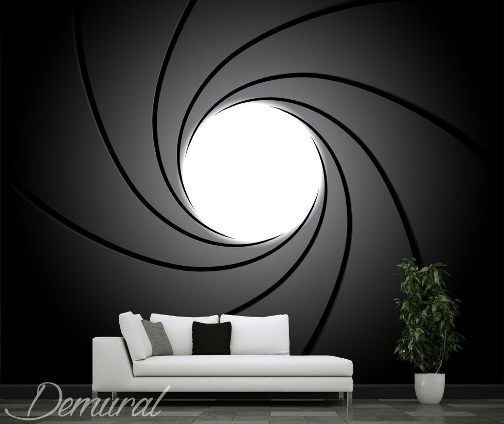 A private darkroom Black and white wallpaper, mural Photo wallpapers Demural