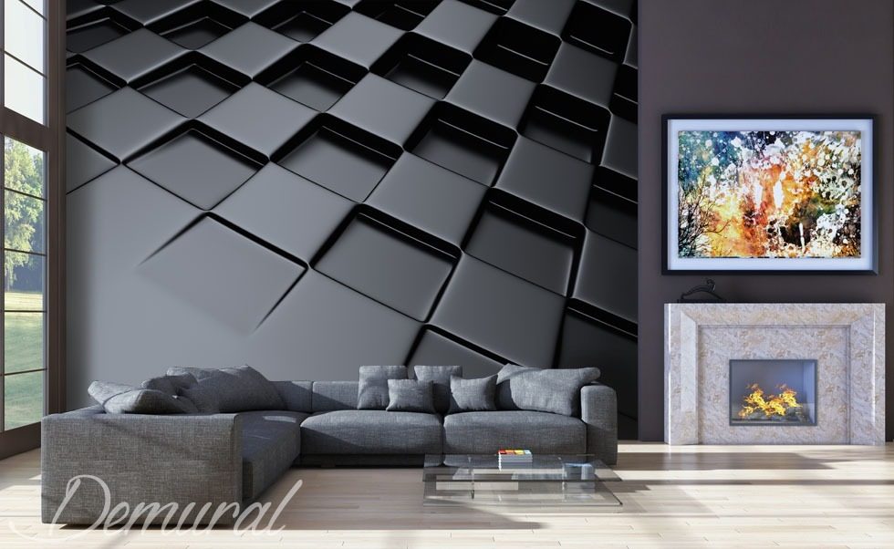 Wall and floor tiles Three-dimensional wallpaper, mural Photo wallpapers Demural