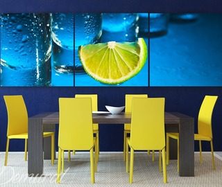 freshness of a lemon canvas prints in dining room canvas prints demural