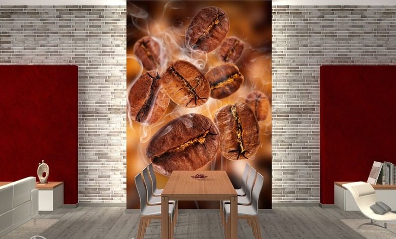 aromatic beans coffee wallpaper mural photo wallpapers demural