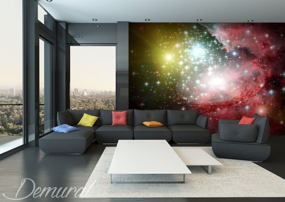 Colours of the universe Cosmos wallpaper mural Photo wallpapers Demural