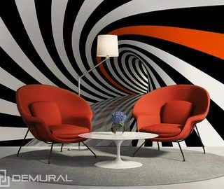 twisted tunnel three dimensional wallpaper mural photo wallpapers demural