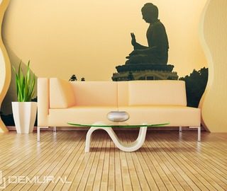 its time for relaxation buddah oriental wallpaper mural photo wallpapers demural