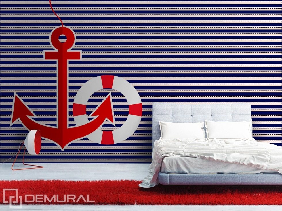 Sailing style Nautical style wallpaper, mural Photo wallpapers Demural