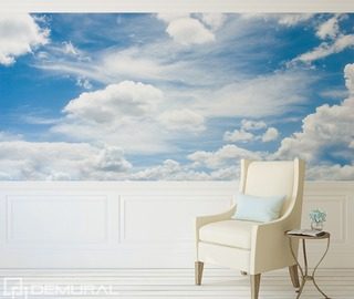 a walk in the clouds sky wallpaper mural photo wallpapers demural