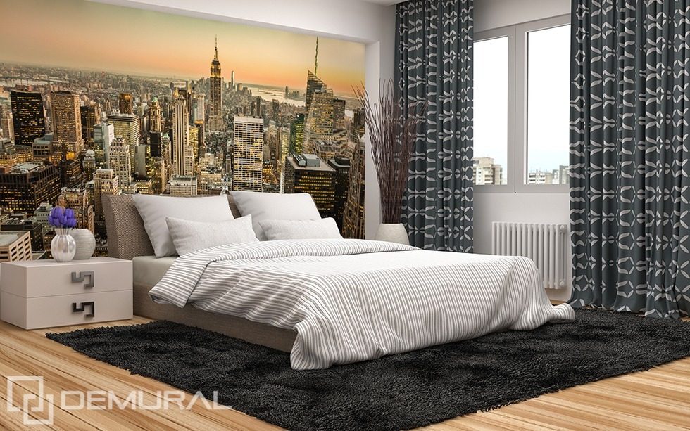 Floating on waves of the dreams Cities wallpaper mural Photo wallpapers Demural