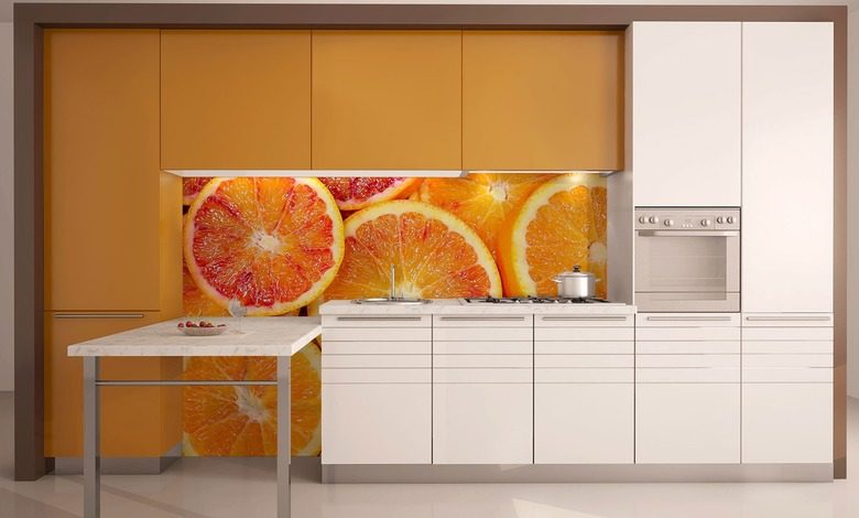 juicy citruses on the wall kitchen wallpaper mural photo wallpapers demural