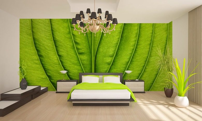 my wall is getting green patterns wallpaper mural photo wallpapers demural
