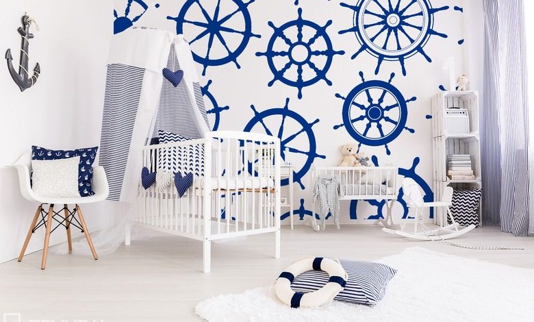 with a naval greeting nautical style wallpaper mural photo wallpapers demural
