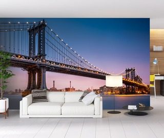 possibilities on the other side of the river bridges wallpaper mural photo wallpapers demural