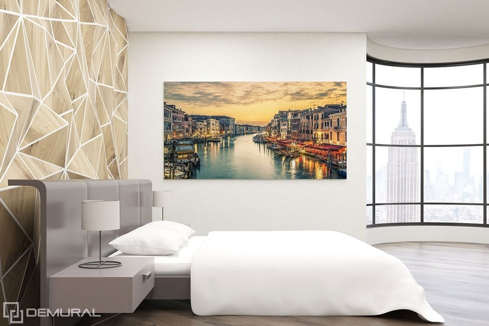 The dreams of flowing water Canvas prints in bedroom Canvas prints Demural